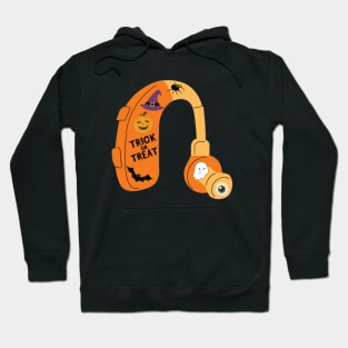 Funny Halloween Hearing Aid Hoodie